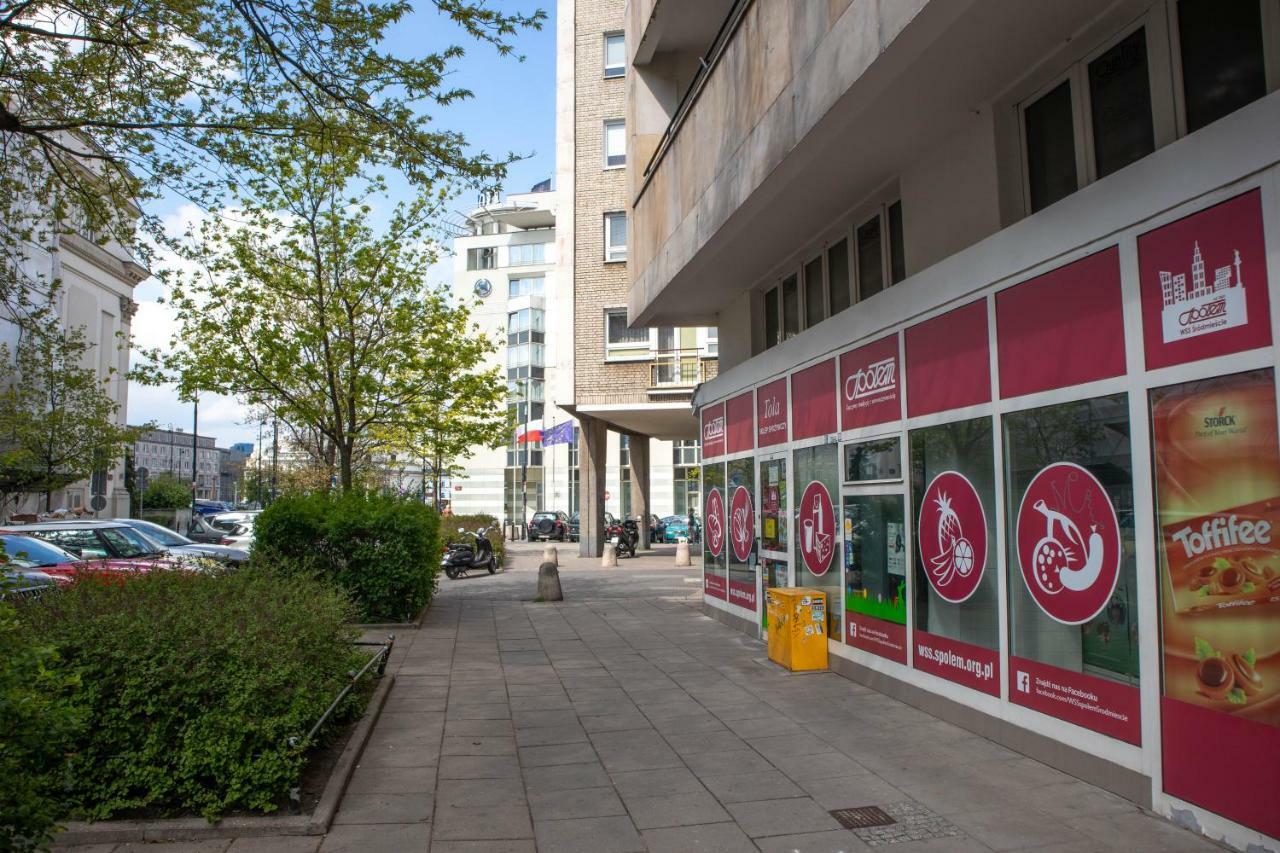 Warszawa, Centrum, Wiejska 15, Kamienica Lejlighed Eksteriør billede